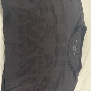 Alexander Wang Charcoal Crop Top